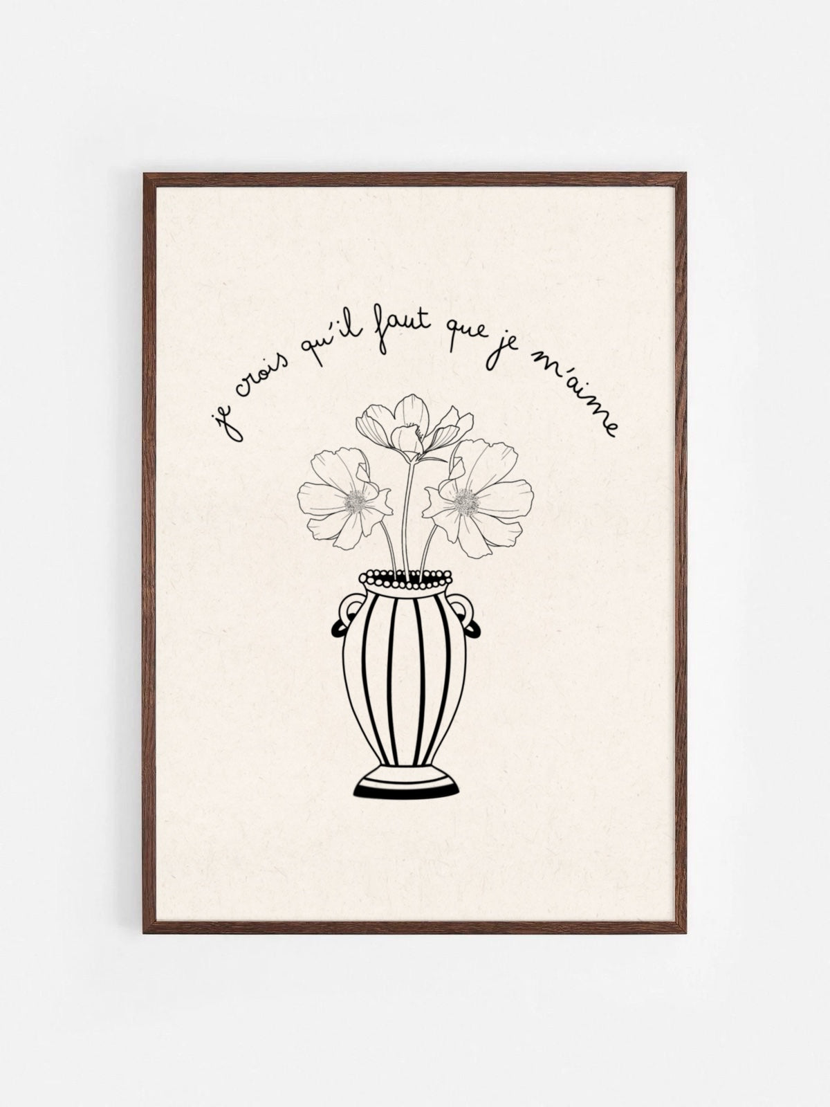 Print - Je crois qu'il faut que je m'aime