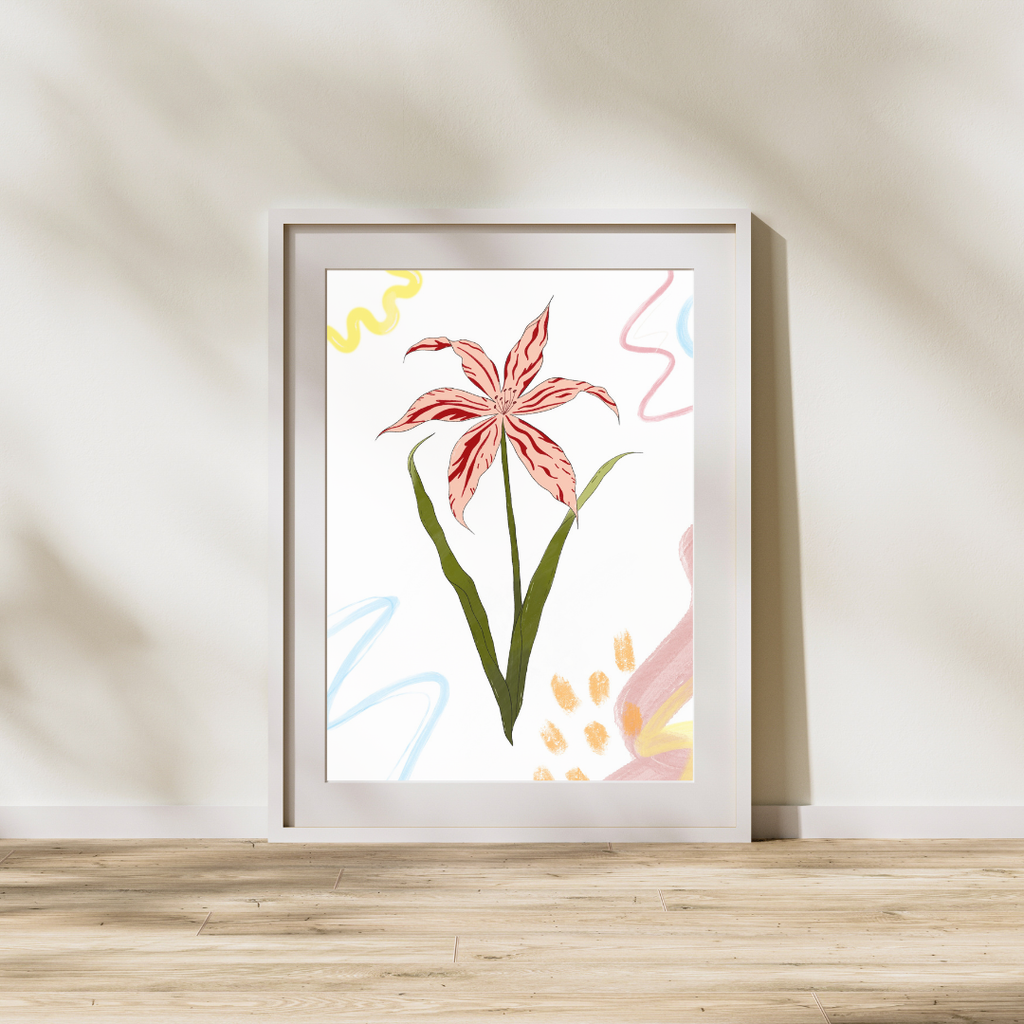 Print - La fleur