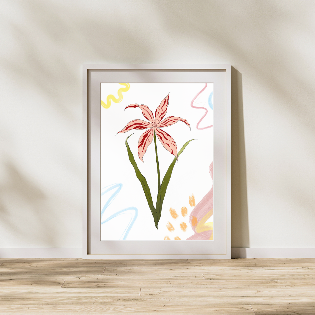 Print - La fleur