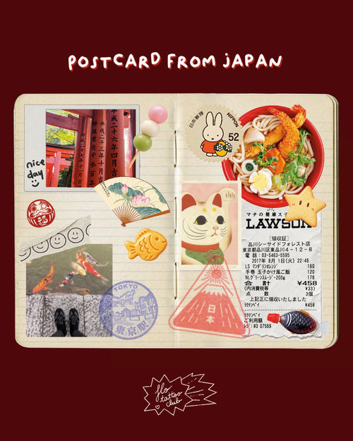 Mail Club - Édition spéciale JAPON « Postcard from Japan »