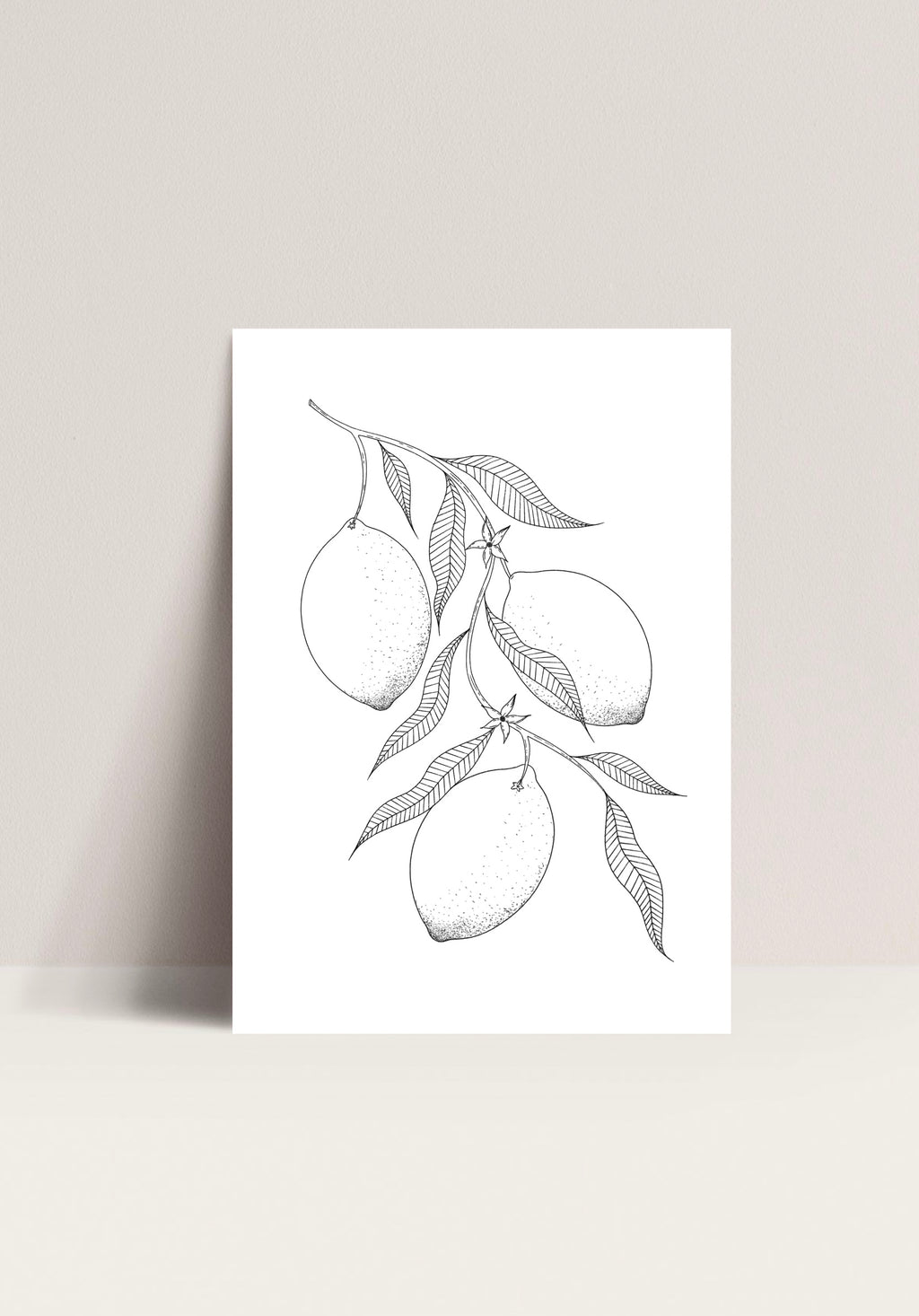 Print - Les citrons