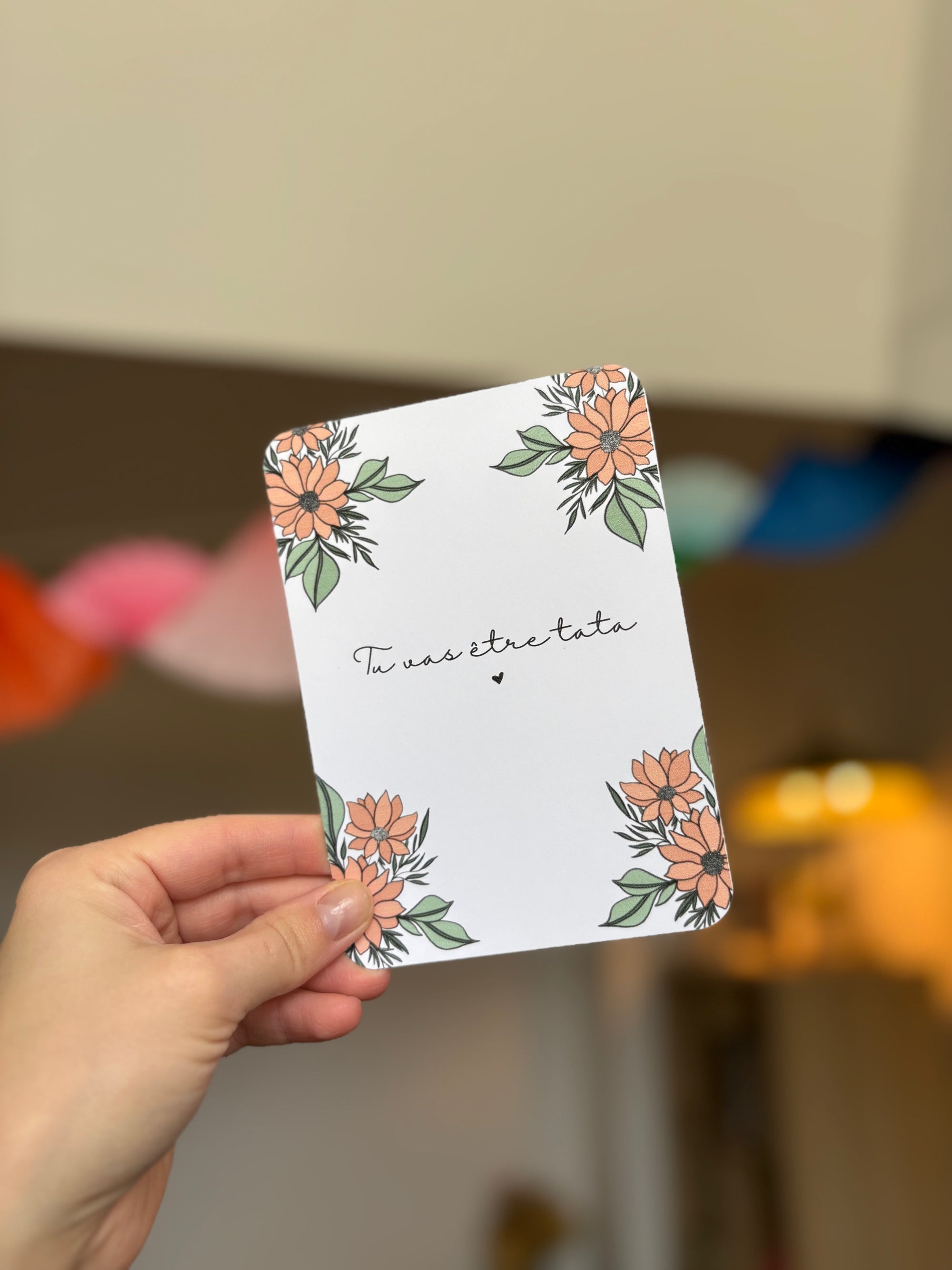 Carte - Tata Fleurie