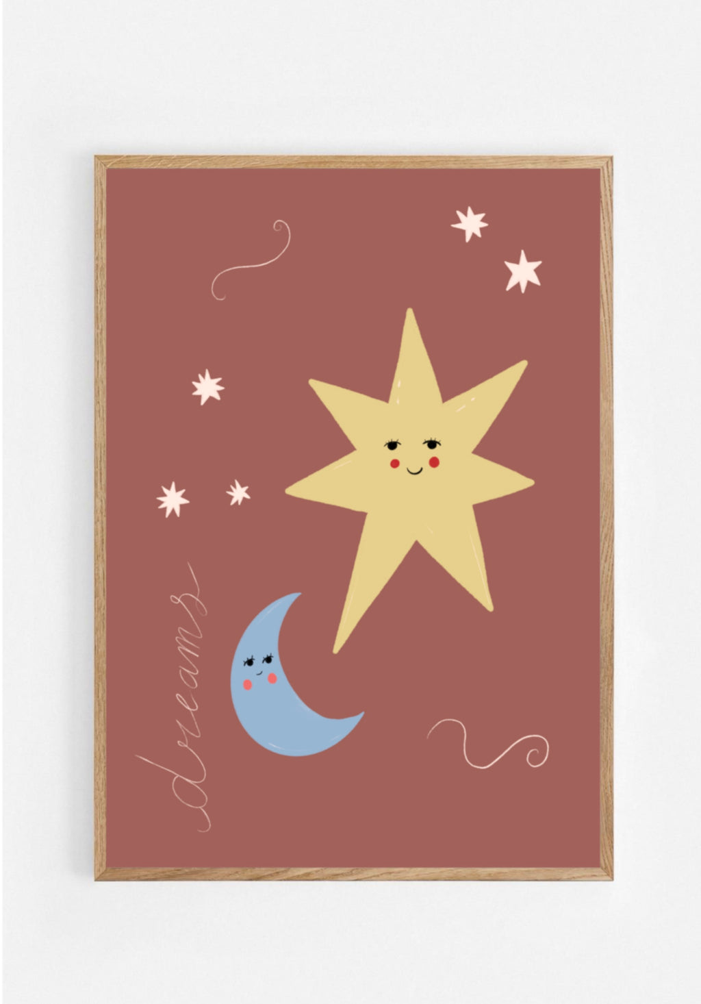 Print - Moon and Star